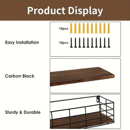 Floating Storage Rack Set