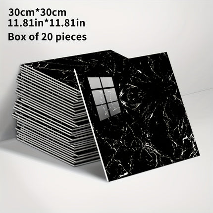 3D Marble Self-Adhesive Wall Tiles