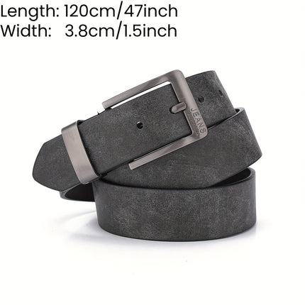 Men's Faux Leather Belt Collection