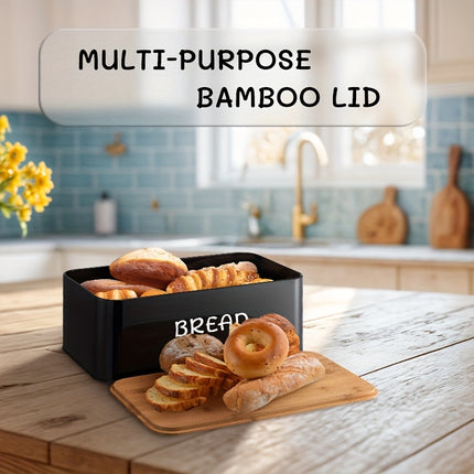 Large Bread Box & 3pcs Storage Set