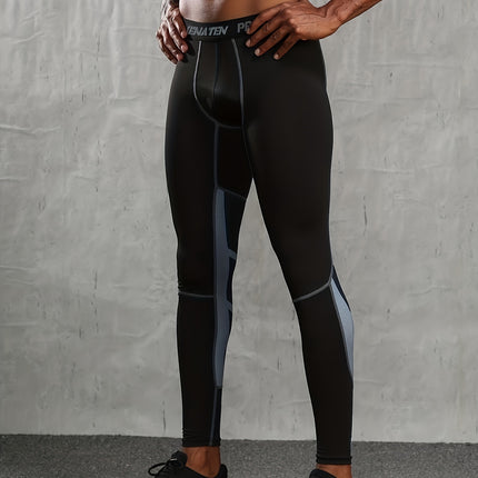 Quick-Dry Athletic Men's Leggings