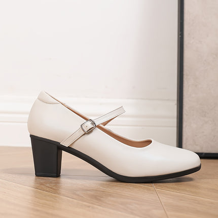Elegant Black Mary Jane Pumps