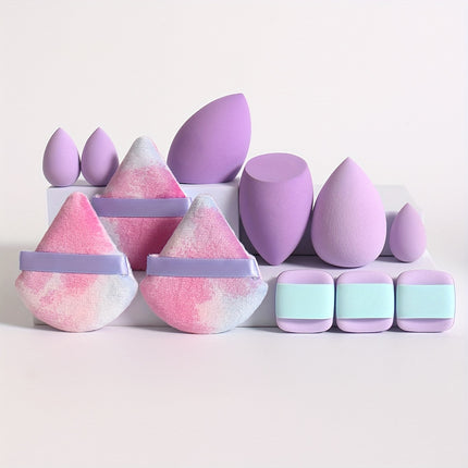 12-Piece Versatile Makeup Sponge Set