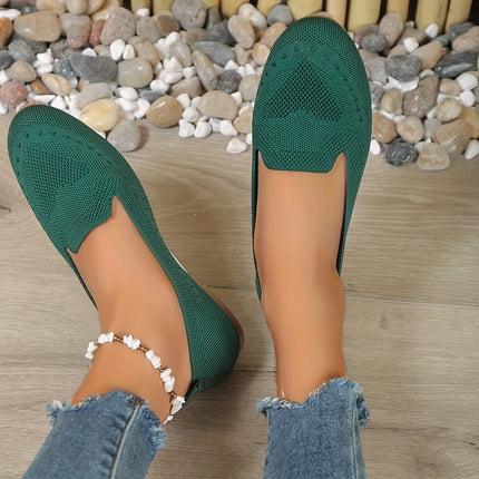 Women's Black Slip-On Flats