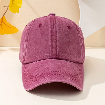 Washed Distressed Unisex  Hat