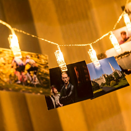 Photo Clip String Lights – Magical Display for Memories - Monti Bargains