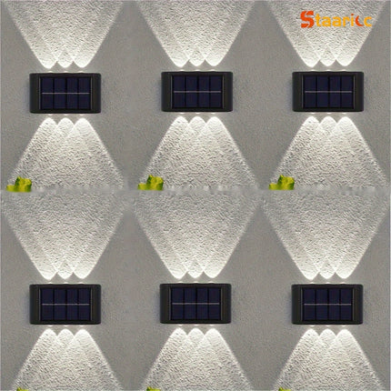 Staaricc Solar Wall Lights – Elegant Outdoor Lighting Solution