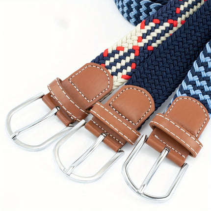 Unisex Elastic Canvas Golf Belt