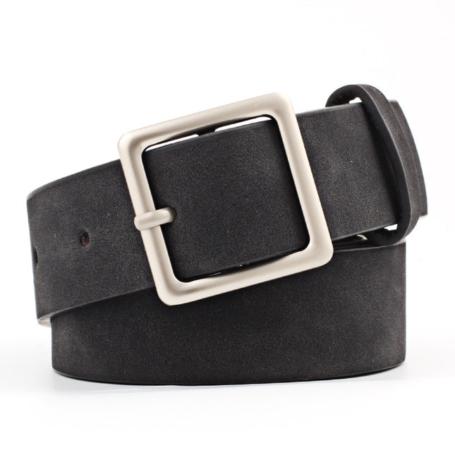 Women’s PU Leather Square Belt