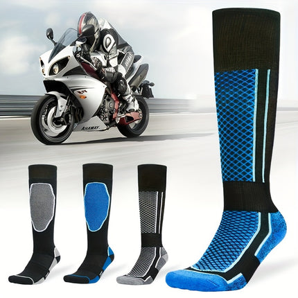 High Tube Motorcycle Socks – Shock Absorbing & Windproof
