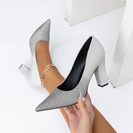 Elegant Chunky Heels – Timeless Style