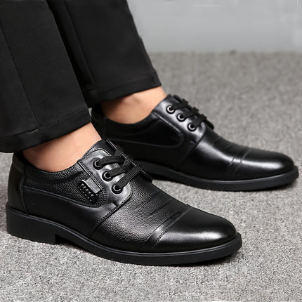 Men's Classic Leather Derby Shoes