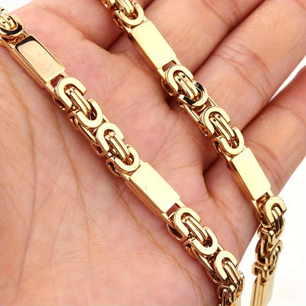 6mm Men's Stainless Steel Chain Set