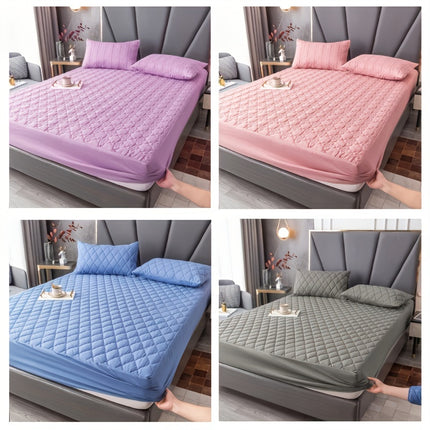 Waterproof Fitted Sheet Set - Dustproof & Non-Slip Comfort