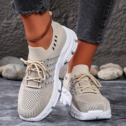 Women's Breathable Platform Sneakers