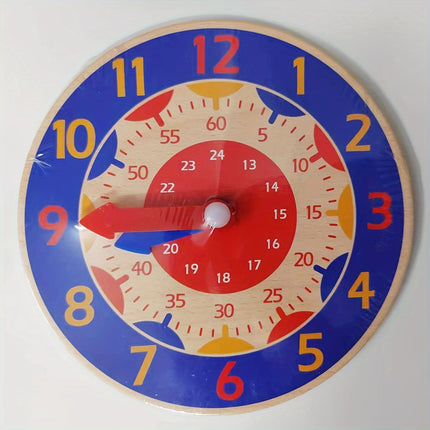 Wooden Clock Puzzle – Fun Learning for Kids - Monti Bargains