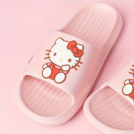 Hello Kitty Casual Slippers: Cute, Anti-Slip & Versatile