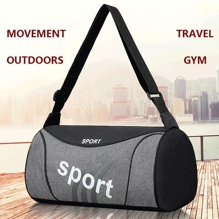 Unisex Nylon Sports Tote Bag for Travel & Fitness