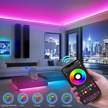 Music-Synced LED Strip Lights - Ultimate Color Experience