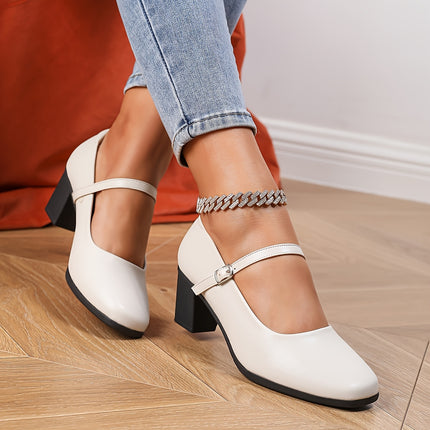 Elegant Black Mary Jane Pumps