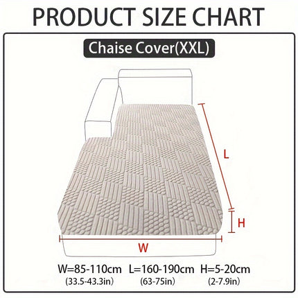 Modern Polar Fleece Sofa Slipcover - Elastic-Fit, Pet-Friendly Protector