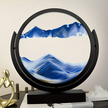 Angel-Themed 3D Glass Sand Art - Mesmerizing Decor Gift