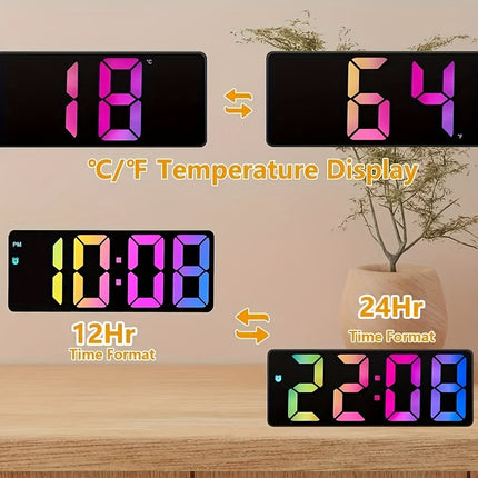 Modern LED Alarm Clock – Style Meets Functionality - Monti Bargains