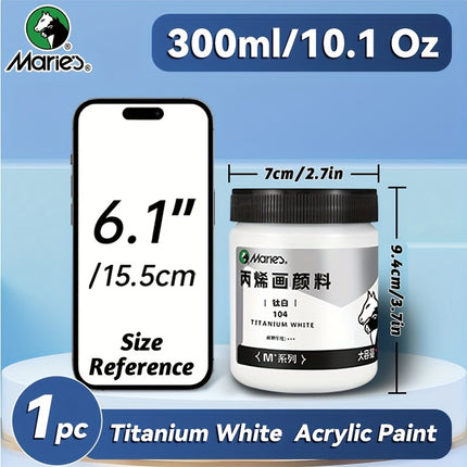 Titanium White Acrylic Paint