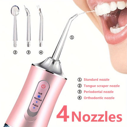 4-Nozzle Electric Water Flosser