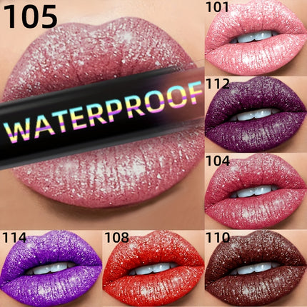 15-Color Waterproof Lip & Eye Kit