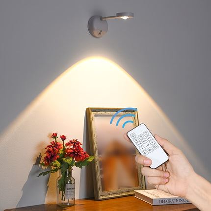 Rechargeable LED Wall Light - Remote Control, No Installation