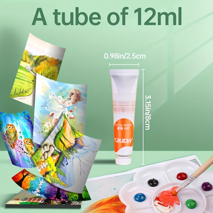 Marie's Gouache Paint Set: Vibrant Artist Colors