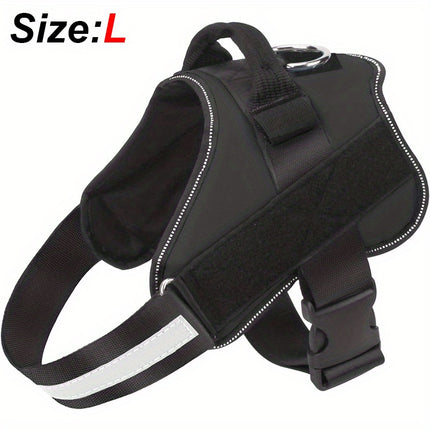 Reflective No-Pull Dog Harness with Easy-Grab Handle - Monti Bargains