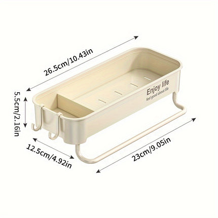 Easy-Install Thick Kitchen Sink Organizer - No-Drill Storage