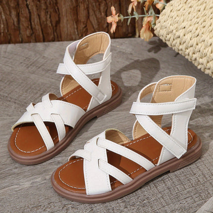 Girls' Trendy Open-Toe Sandals