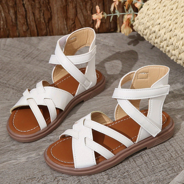 Girls' Trendy Open-Toe Sandals