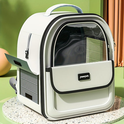 Transparent Space Capsule Pet Backpack for Cats & Dogs - Monti Bargains