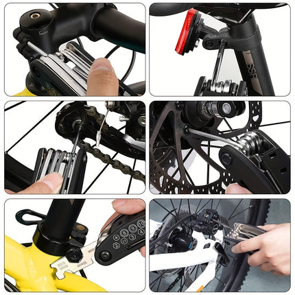 Portable Multi-purpose Folding Screwdriver & Hex Wrench Tool