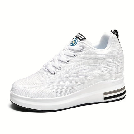 Breathable Hidden Lift Sneakers