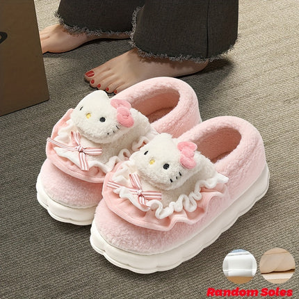 Hello Kitty Novelty Slippers: Cozy & Non-Slip