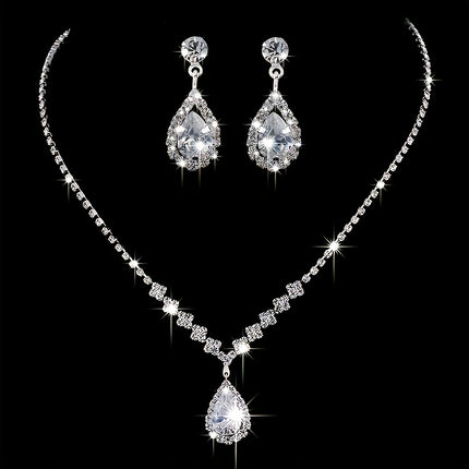 3pcs Luxury Zirconia Jewelry Set