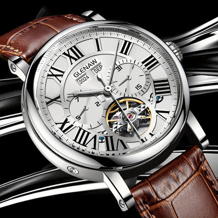 Multi-Dial Automatic Mechanical Watch