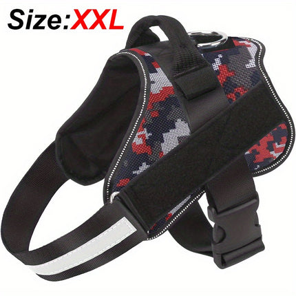 Reflective No-Pull Dog Harness with Easy-Grab Handle - Monti Bargains