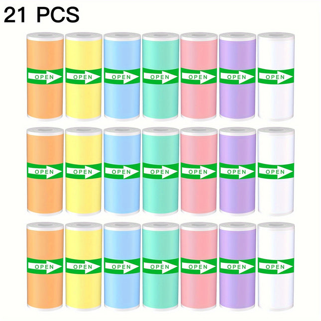Mini Adhesive Printing Paper Rolls