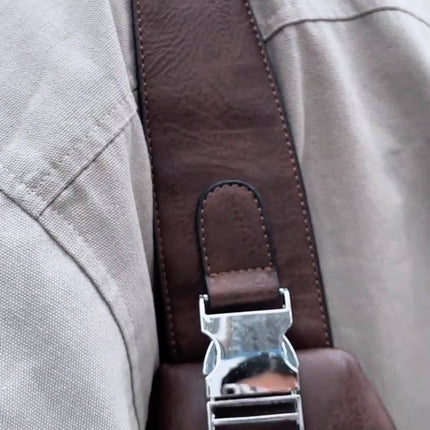 Waterproof Wear-Resistant Men's Crossbody Bag
