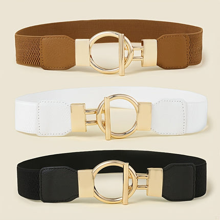 Elegant Elastic Waist Belt Set