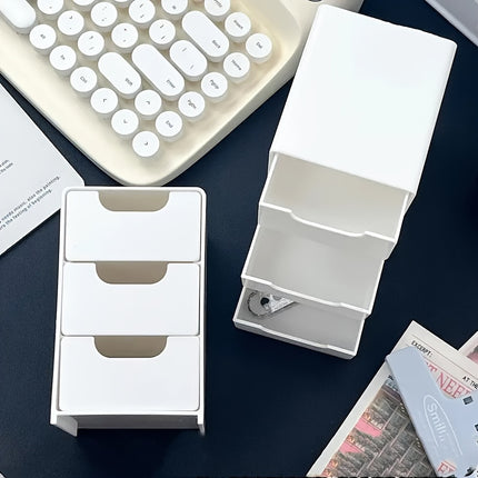 3-Tier Mini Desk Organizer – Tidy Your Workspace - Monti Bargains