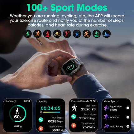 Adventure-Ready Smart Fitness Watch