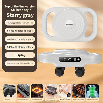 6-Head Deep Tissue Massager