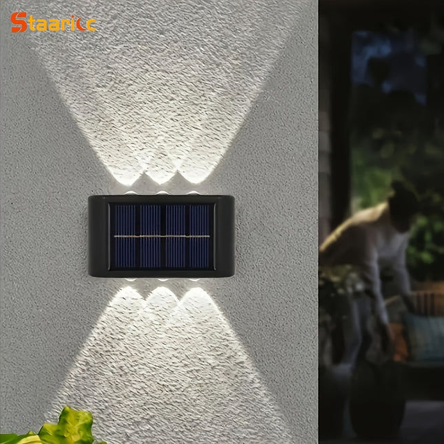 Staaricc Solar Wall Lights – Elegant Outdoor Lighting Solution
